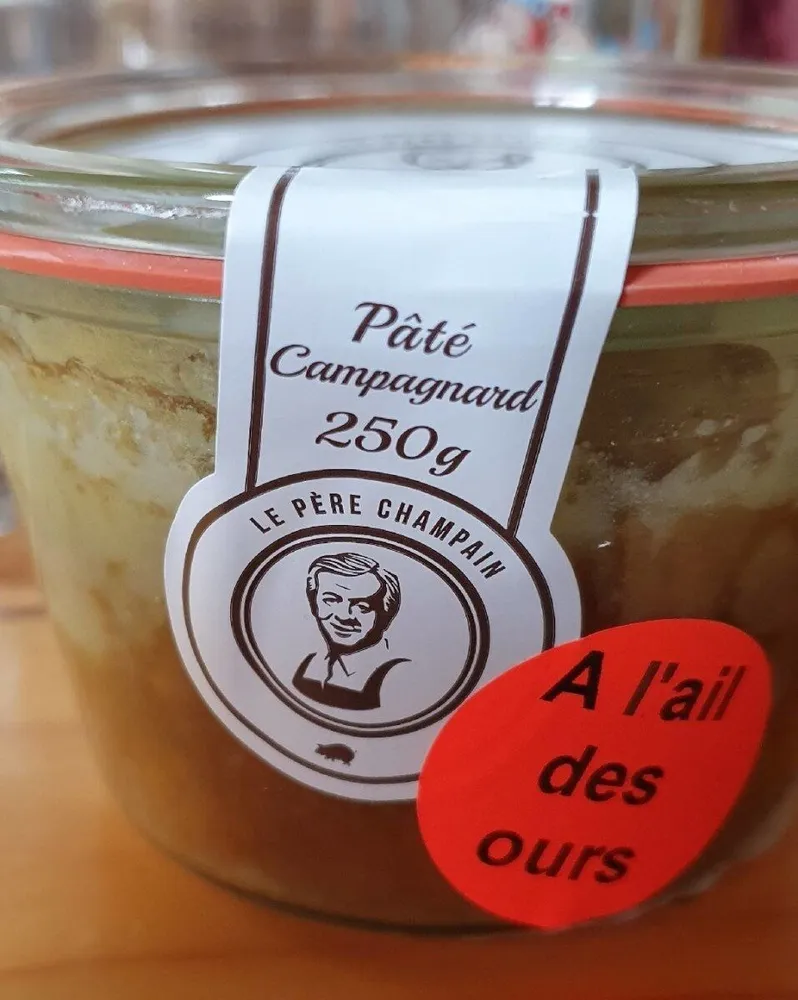 Pate campagnard a l'ail des ours