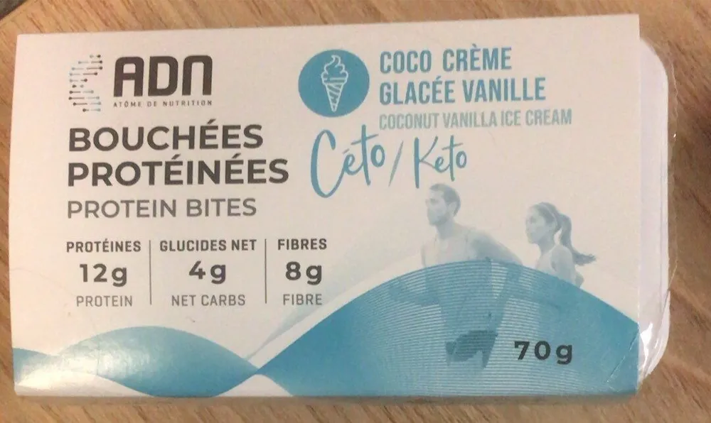Protein bites coco cream