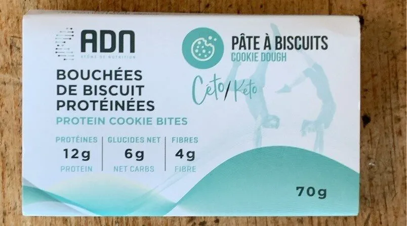 Bouchées de biscuit protéinées