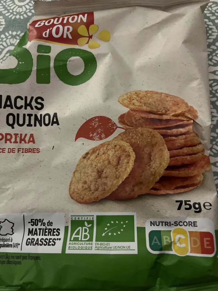 SNACKS QUINOA PAPRIKA