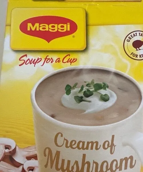 Cream of Mushroom Soup for a Cup