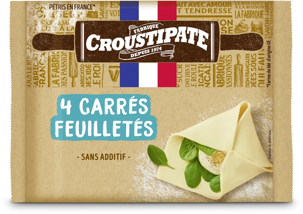 Feuilletés au carré