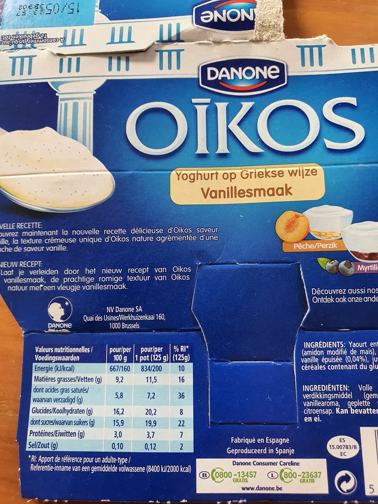 yoghurt op Griekse wijze