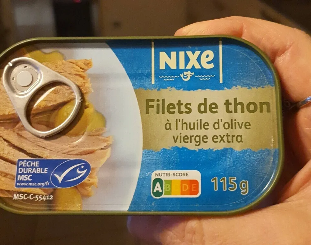 Filets de thon au naturel