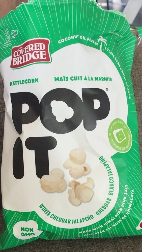 White Cheddar Jalapeño Popcorn