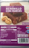 Menbrilo con nueces