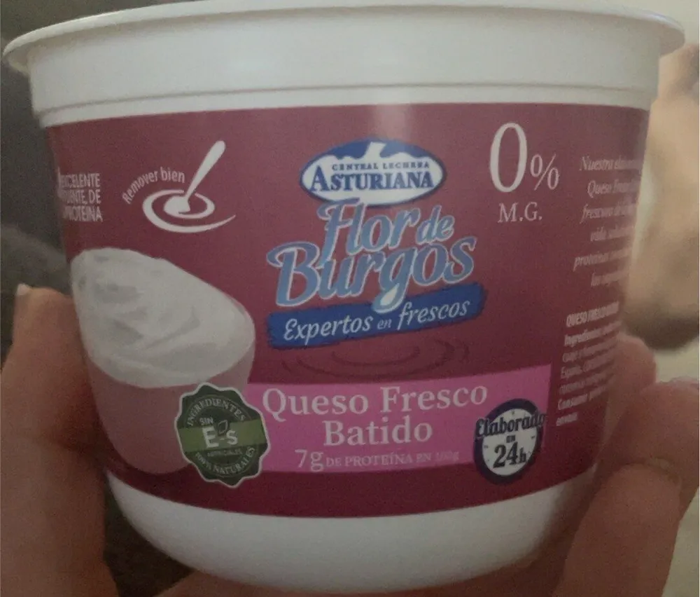 Queso fresco batido