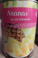 Ananas au jus d'ananas
