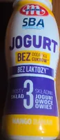 SBA Jogurt pitny bez laktozy mango-banan