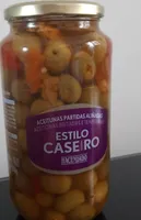 Aceituna partidas aliñadas estilo casero