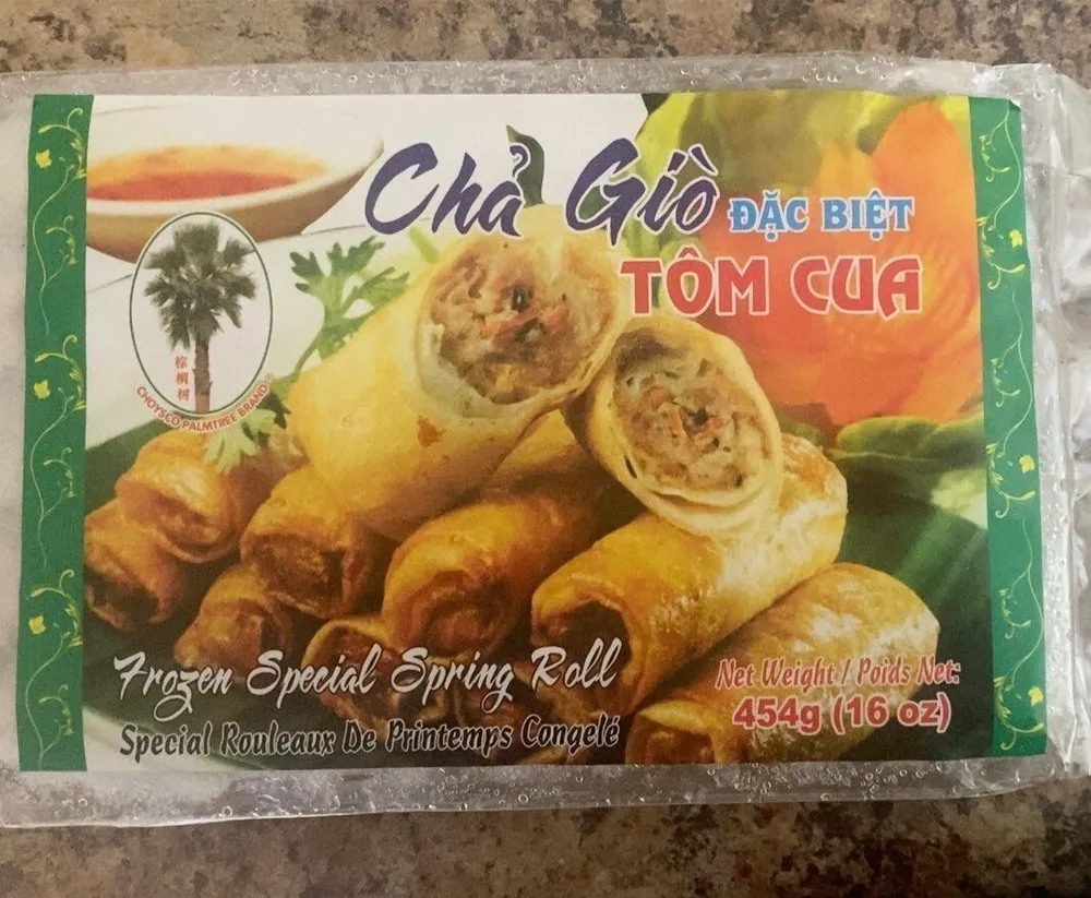 Frozen spring roll