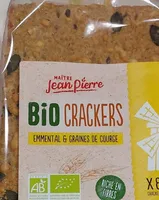 Bio Crackers emmental et graines de courges