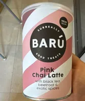 Pink chai latte