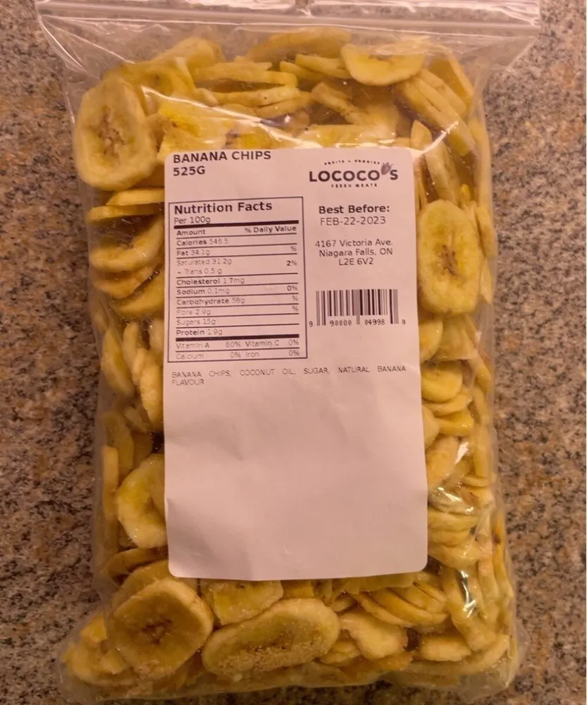 banana chips