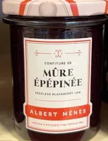 Confiture a la mûre épépinée