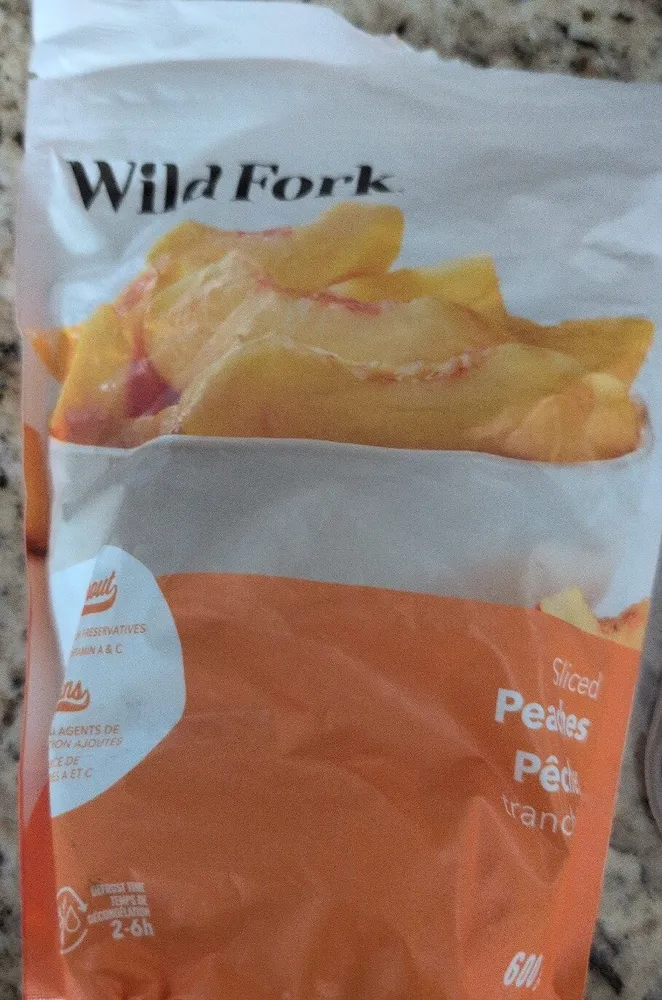 Sliced Peaches Frozen