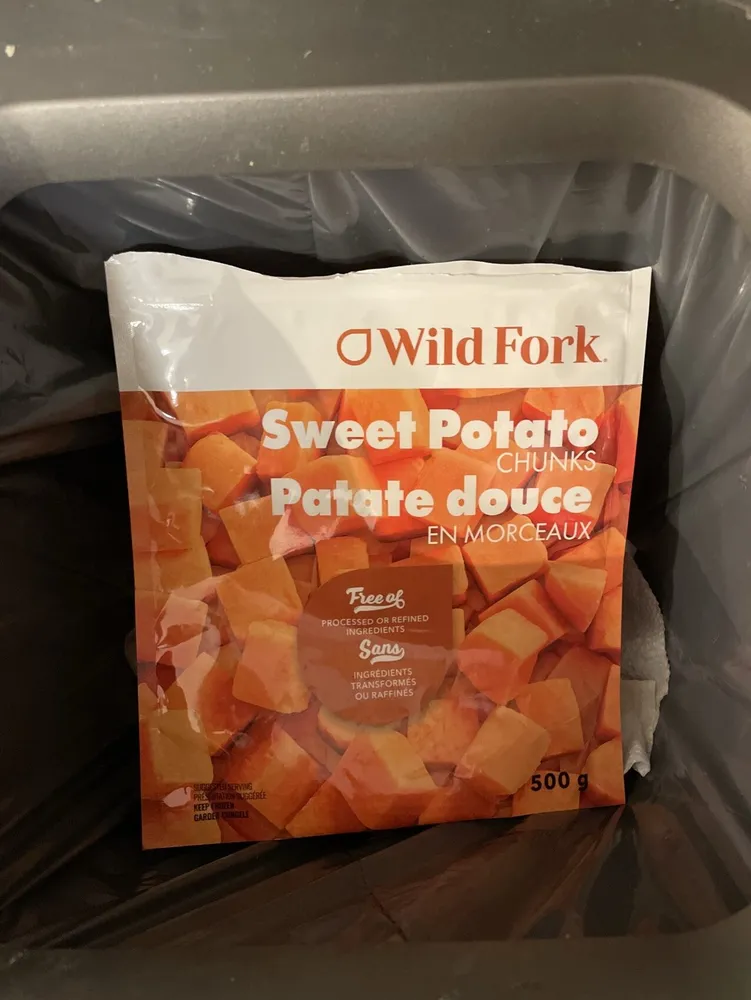 Sweet potato chinks