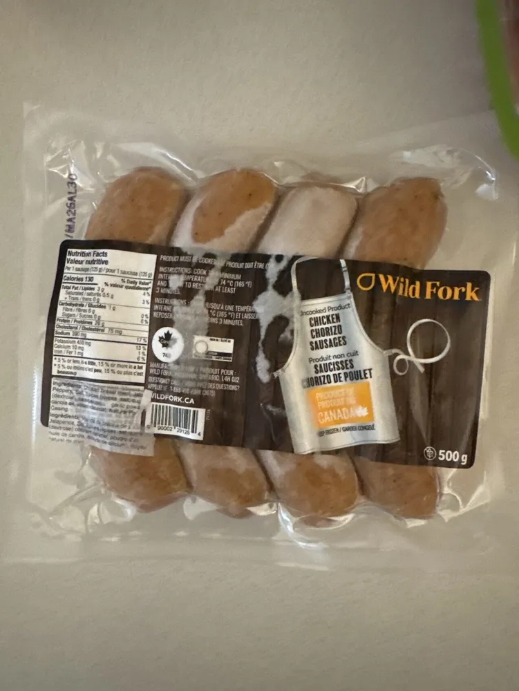 Chicken Chorizo Sausage