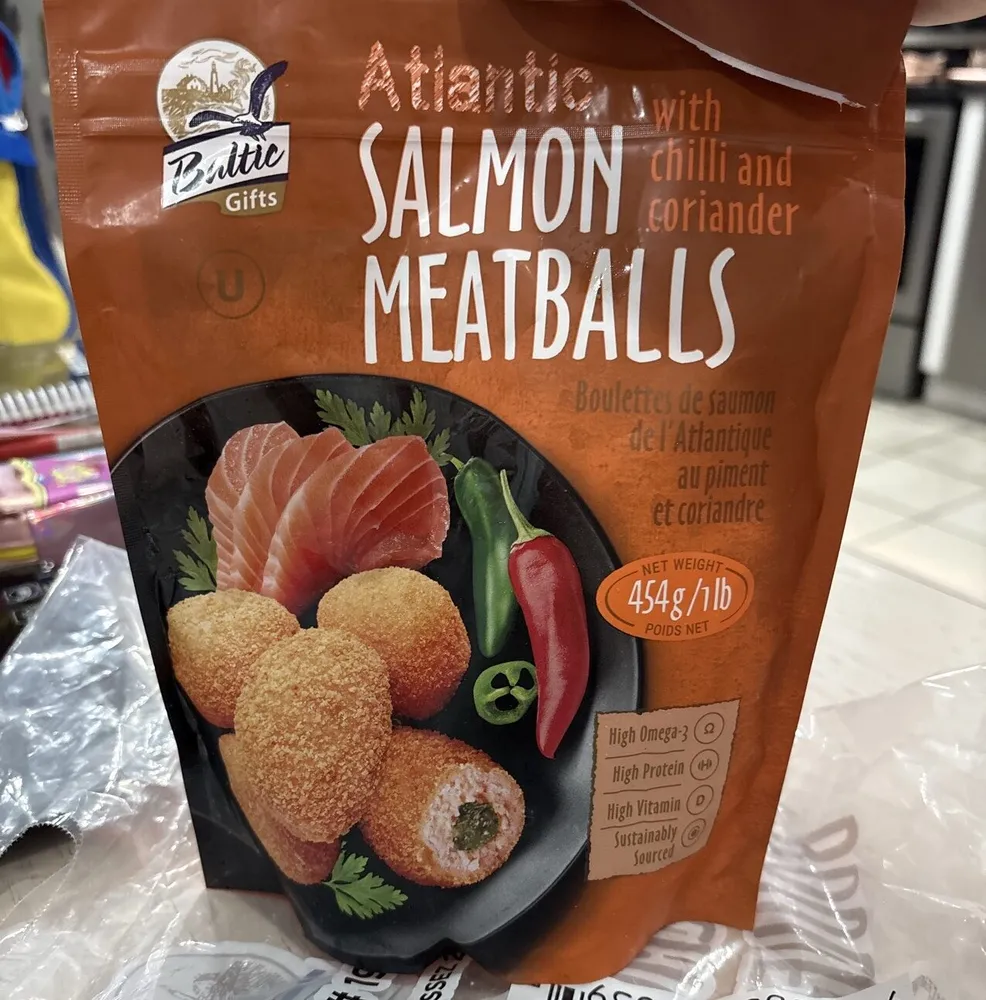 Atlantic Salmon Meatballs With Chilli And Coriander