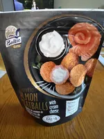 Atlantic Salmon Meatballs with cream cheese