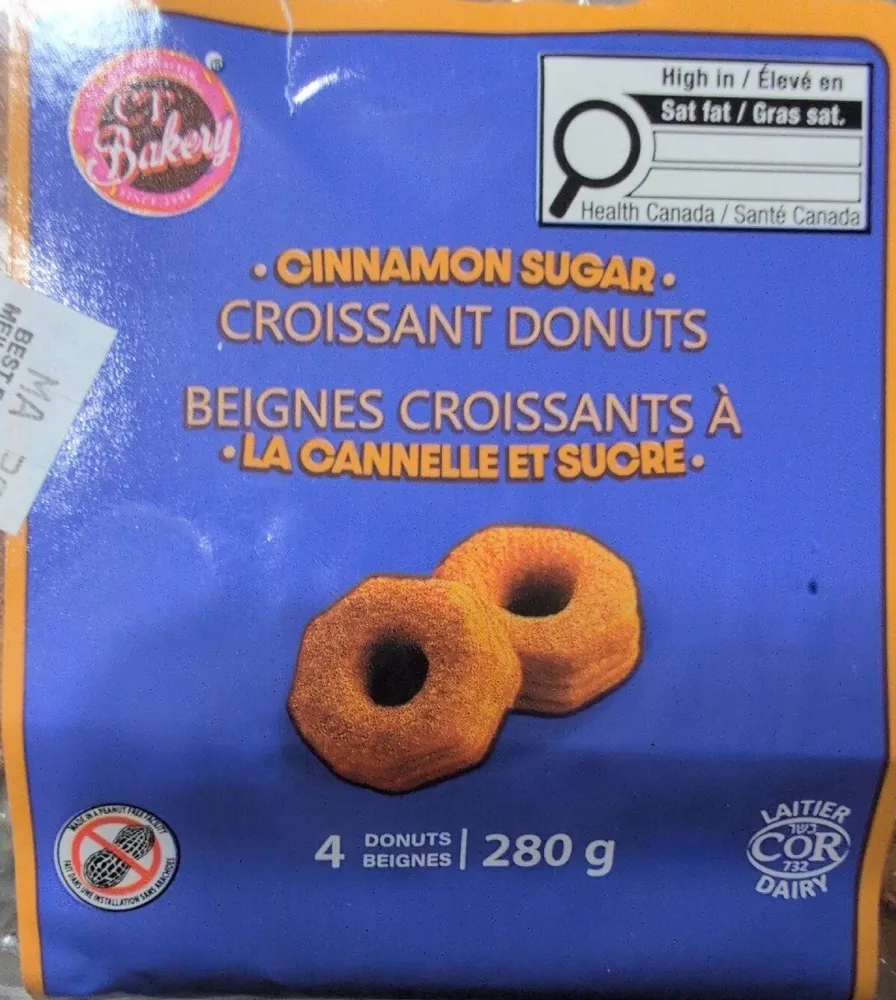 Cinnamon Sugar Croissant Donuts