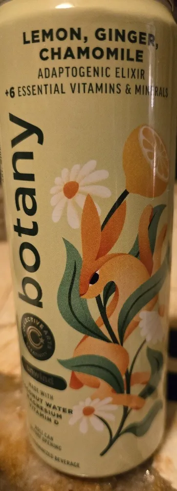 Botany Lemon, Ginger, Chamomile
