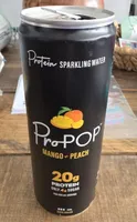 Mango Peach Protein Sparkling Water