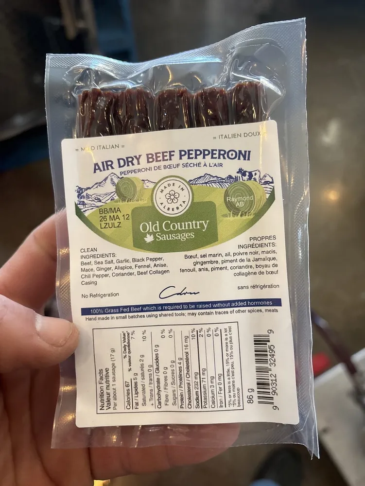 Air Dry Beef Pepperoni