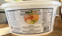 Japanese Ramen Miso Broth W/ Poek