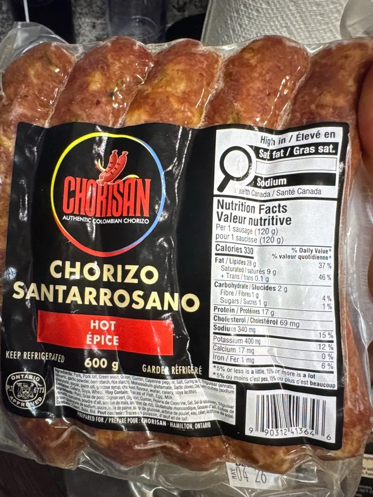 Chorizo Santarrosano