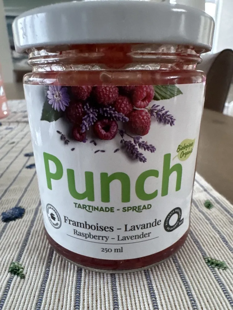 Organic Rasberry And Lavander Spread