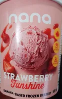 Banana-Based Frozen Dessert - Strawberry Sunshine