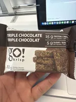 Triple Chocolate Energy Square