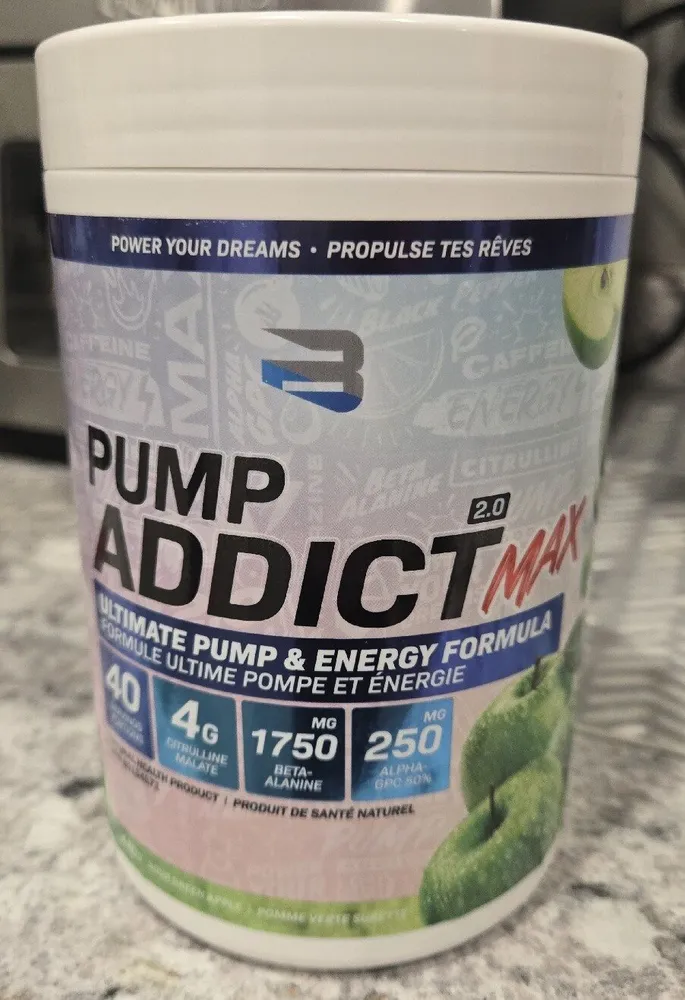 Pump Addict Preworkout Green Apple