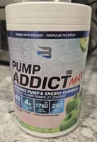 Pump Addict Preworkout Green Apple