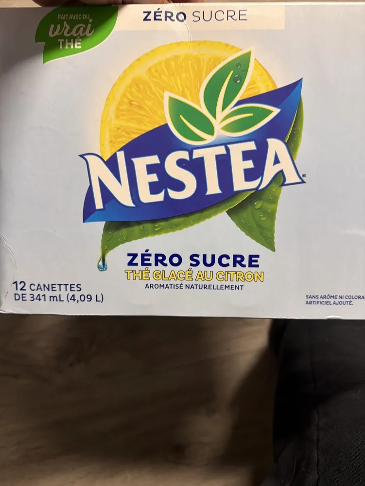 Zero Sugar Naturally Flavored Lemon Iced Tea