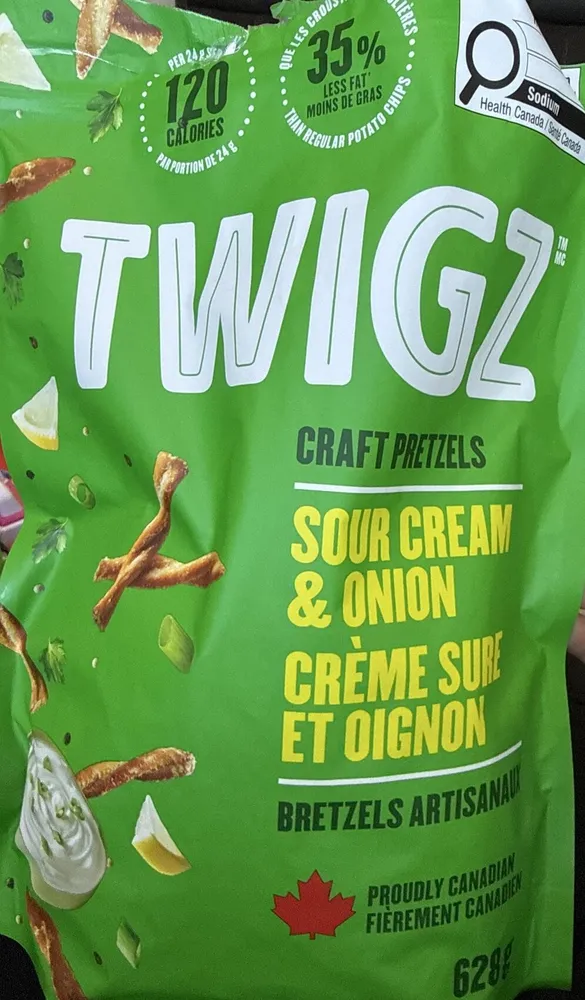CRAFT PRETZELS SOUR CREAM & ONION