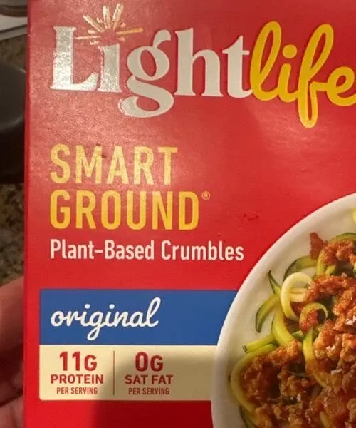 Plant based crumbles