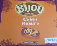 Cakes raisins