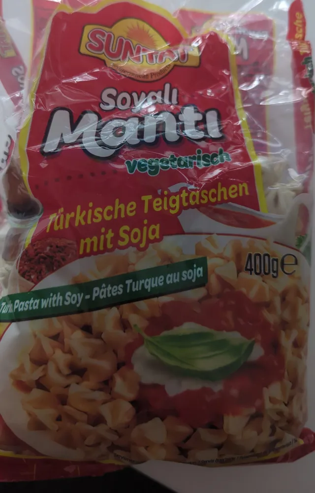 Soyalı Mantı vegetarisch Türkische Teigtaschen mit Soja