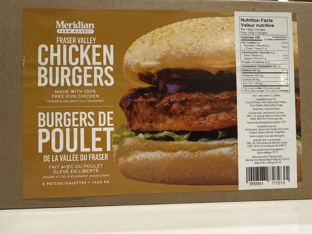 Chicken Burgers