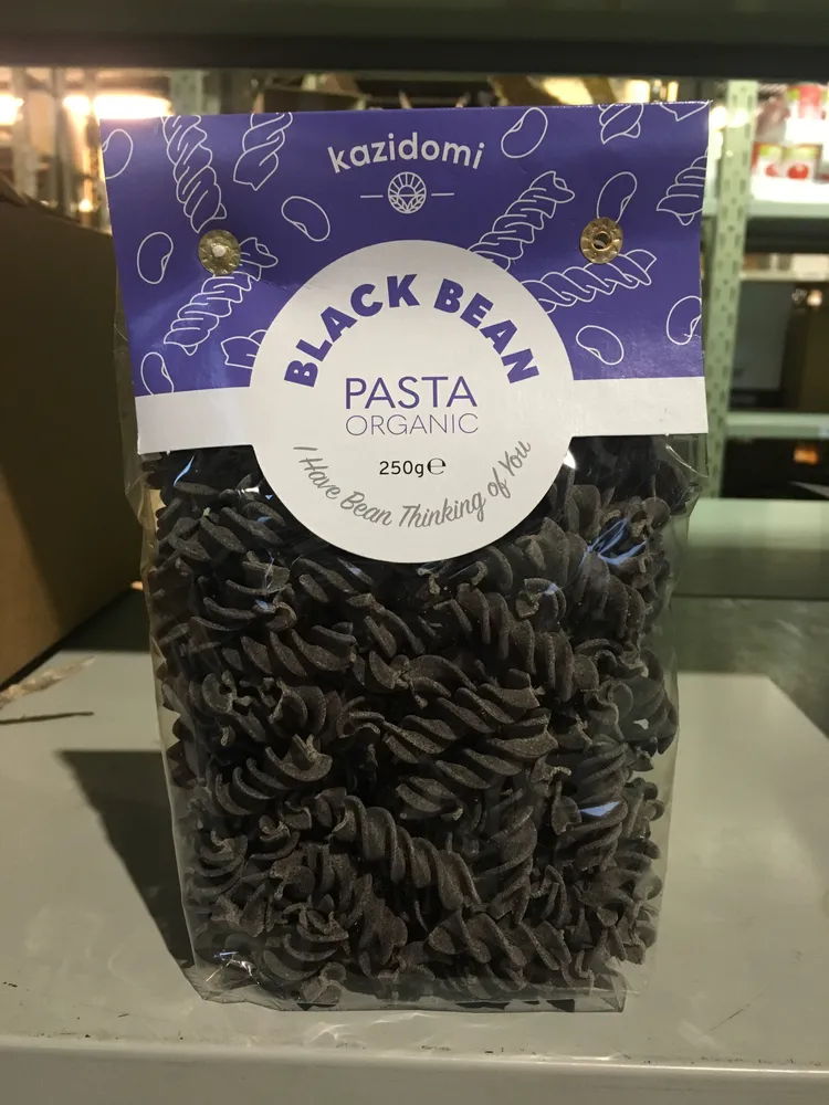 Fusilli d'Haricots Noirs Bio