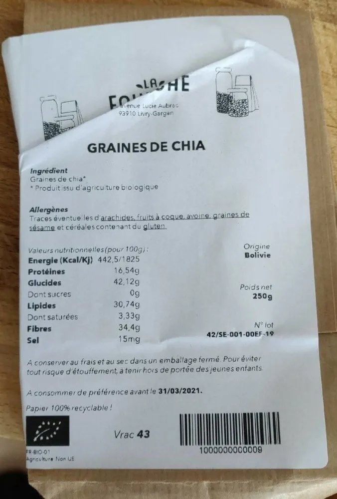 Fusilli au Teff Bio