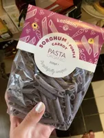Penne de Sorgho et Carotte Violette Bio