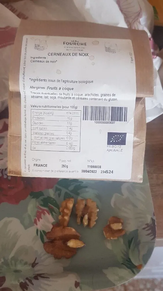 Cerneaux de noix