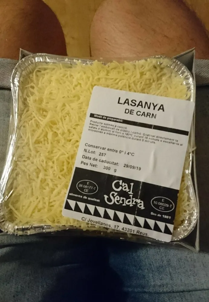 Lasanya de carn