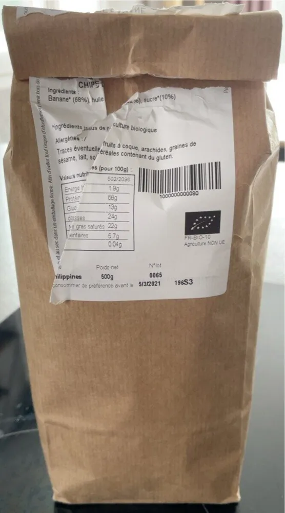 Chips banane