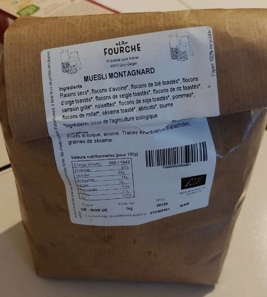Muesli Montagnard