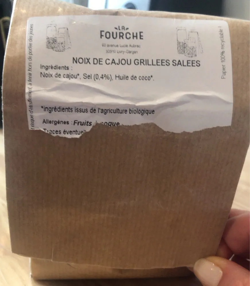 Noix de Cajou Grillées Salées