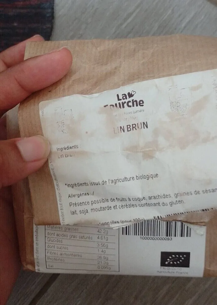 Lin brun